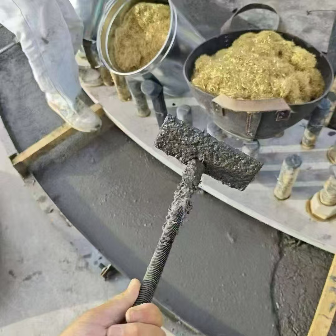 江宁C120钢纤维高强无收灌浆料 轧机压缩机汽轮机发电机锻压设备底座灌浆材料